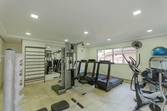 Área Comum - Academia de apartamento para alugar com 1 quarto, 33m² em Vila Carmosina, São Paulo