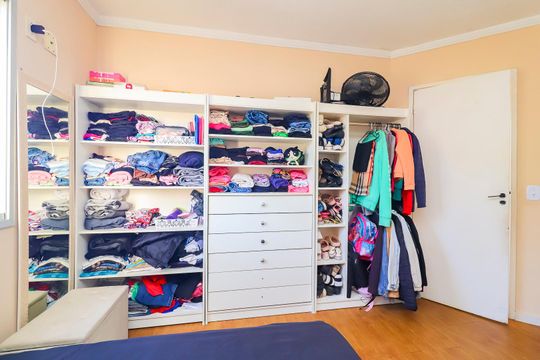 Quarto de apartamento para alugar com 1 quarto, 33m² em Vila Carmosina, São Paulo