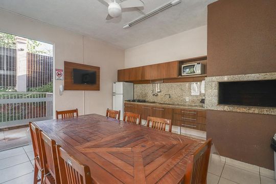 Área comum - Churrasqueira de apartamento para alugar com 3 quartos, 75m² em Sarandi, Porto Alegre
