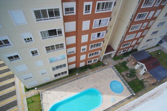 Quarto 2 - Vista de apartamento à venda com 2 quartos, 48m² em Parque Santa Fé, Porto Alegre