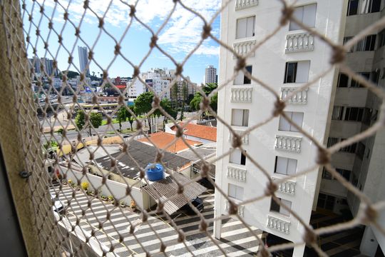 Quarto - Vista de apartamento à venda com 1 quarto, 38m² em Centro, Campinas