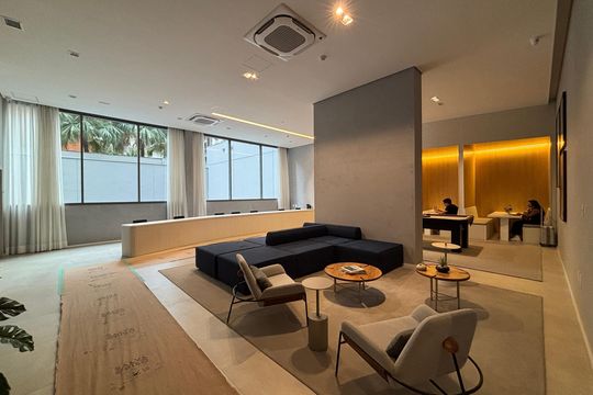 Coworking  de kitnet/studio para alugar com 1 quarto, 26m² em Pinheiros, São Paulo