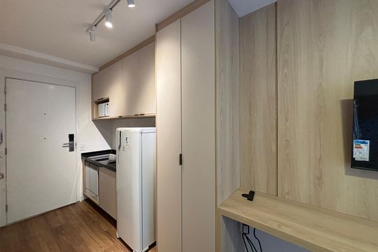 Studio de kitnet/studio para alugar com 1 quarto, 26m² em Pinheiros, São Paulo