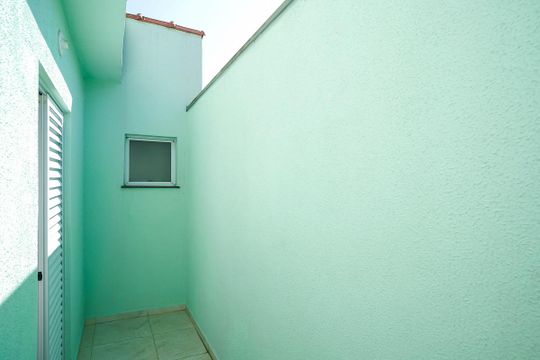 Varanda da suíte de apartamento para alugar com 2 quartos, 75m² em Cerâmica, São Caetano do Sul