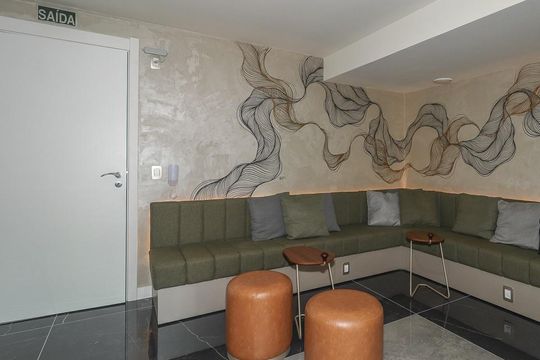 Sala de Trabalho de kitnet/studio à venda com 0 quarto, 25m² em Rio Branco, Porto Alegre