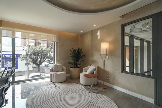 Sala de Trabalho de kitnet/studio à venda com 0 quarto, 25m² em Rio Branco, Porto Alegre