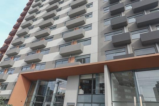 Fachada de kitnet/studio à venda com 0 quarto, 25m² em Rio Branco, Porto Alegre