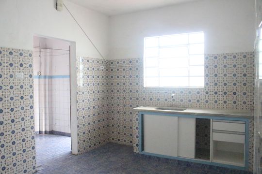 Cozinha de casa para alugar com 1 quarto, 50m² em Osvaldo Cruz, São Caetano do Sul