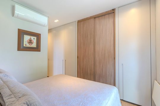Quarto de apartamento à venda com 3 quartos, 147m² em Brooklin, São Paulo