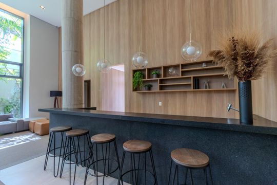 área comum de apartamento à venda com 3 quartos, 147m² em Brooklin, São Paulo