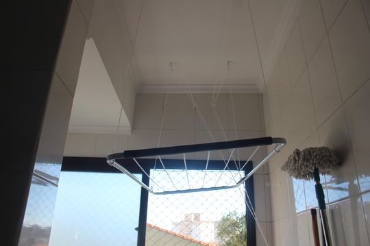 Área de Serviço de apartamento à venda com 2 quartos, 68m² em Santa Maria, São Caetano do Sul
