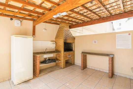 Área comum - Churrasqueira de apartamento à venda com 2 quartos, 68m² em Santa Maria, São Caetano do Sul