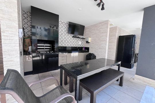 Área comum - Churrasqueira de apartamento à venda com 3 quartos, 85m² em Buritis, Belo Horizonte