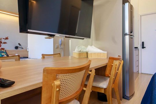 Studio de kitnet/studio à venda com 1 quarto, 22m² em Santo Amaro, São Paulo