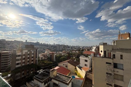 Vista da Cobertura de apartamento à venda com 2 quartos, 200m² em Santa Lúcia, Belo Horizonte