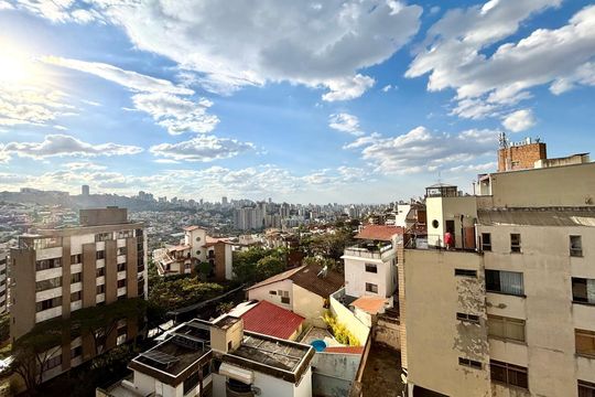 Vista da Cobertura de apartamento à venda com 2 quartos, 200m² em Santa Lúcia, Belo Horizonte