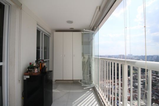 Varanda  de apartamento para alugar com 1 quarto, 72m² em Fazenda Morumbi, São Paulo