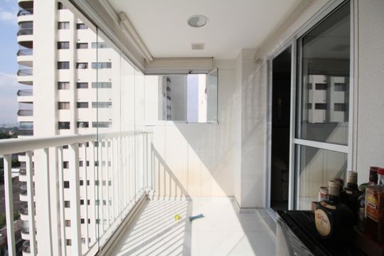 Varanda  de apartamento para alugar com 1 quarto, 72m² em Fazenda Morumbi, São Paulo