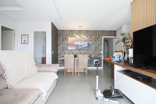 Sala de apartamento para alugar com 1 quarto, 72m² em Fazenda Morumbi, São Paulo