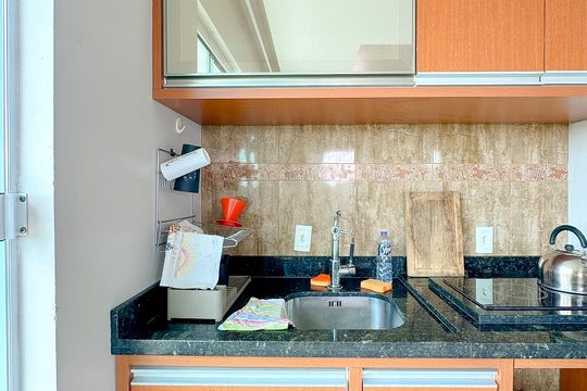 Cozinha de apartamento para alugar com 1 quarto, 140m² em Ingleses do Rio Vermelho, Florianópolis