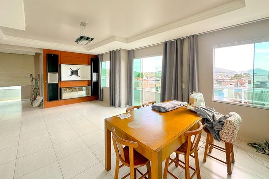 Sala de Jantar de apartamento para alugar com 1 quarto, 140m² em Ingleses do Rio Vermelho, Florianópolis