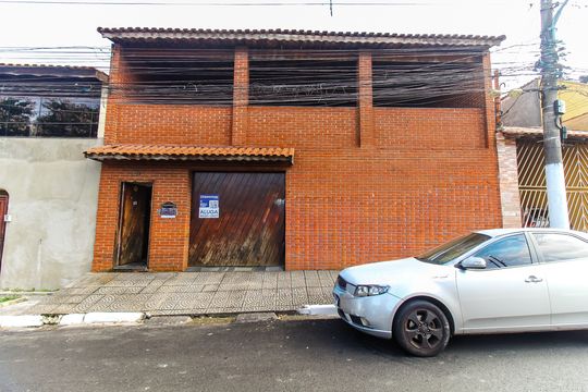 Fachada + Placa de casa para alugar com 4 quartos, 365m² em Vila Nova Curuca, São Paulo