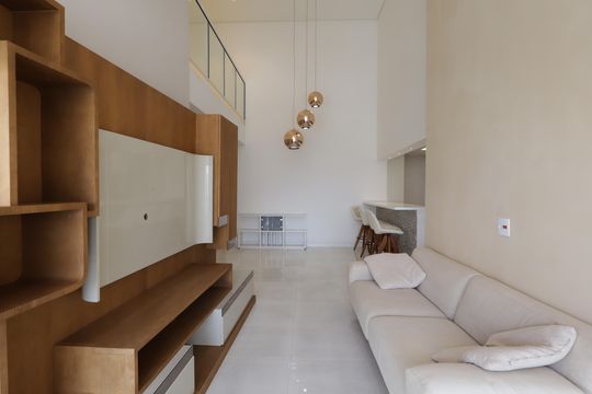 Sala de apartamento para alugar com 3 quartos, 156m² em Jardim Fonte do Morumbi, São Paulo