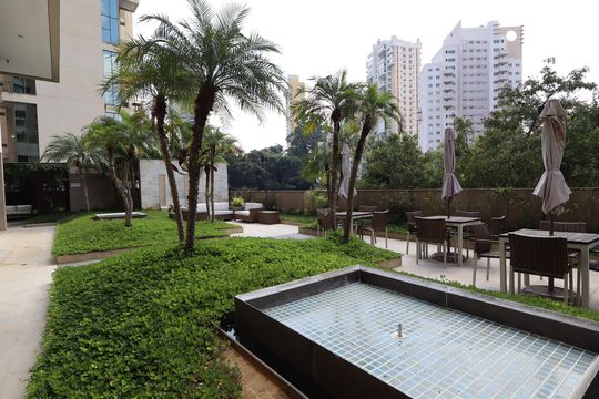 Área comum de apartamento para alugar com 3 quartos, 156m² em Jardim Fonte do Morumbi, São Paulo