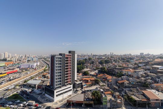 Vista Varanda Sala de apartamento à venda com 2 quartos, 38m² em Jardim Maringa, São Paulo