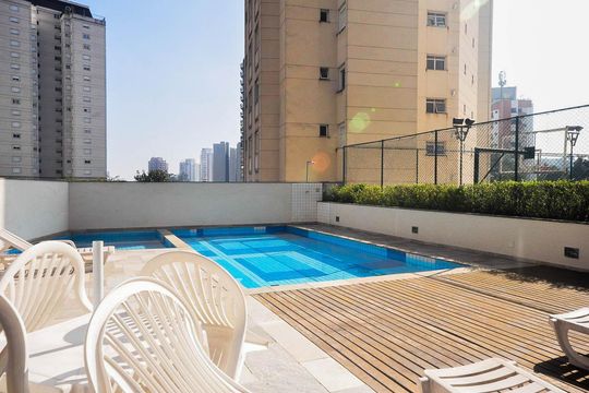 Piscina de apartamento à venda com 3 quartos, 78m² em Vila Suzana, São Paulo
