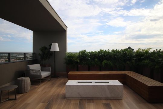 Área comum de kitnet/studio para alugar com 0 quarto, 30m² em Passo da Areia, Porto Alegre