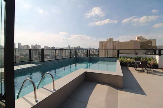 Área Comum de kitnet/studio para alugar com 1 quarto, 26m² em Vila Dom Pedro Ii, São Paulo