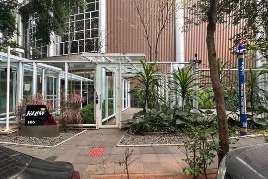 Fachada de apartamento para alugar com 1 quarto, 55m² em Vila Gertrudes, São Paulo