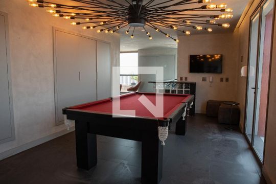 Externa - Área de lazer de apartamento para alugar com 1 quarto, 17m² em Perdizes, São Paulo