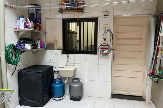 Área de serviço de casa à venda com 2 quartos, 110m² em Vila das Belezas, São Paulo