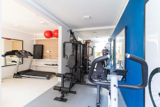 Área comum - Academia de apartamento à venda com 2 quartos, 33m² em Fazenda Aricanduva, São Paulo