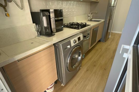 Área de Serviço de apartamento à venda com 3 quartos, 60m² em Barra Olímpica, Rio de Janeiro