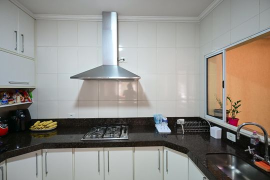 Cozinha de casa de condomínio à venda com 2 quartos, 128m² em Jardim Ampliacao, São Paulo