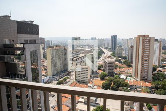 Sala - Vista de apartamento para alugar com 2 quartos, 40m² em Perdizes, São Paulo