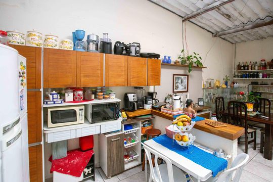 Cozinha de casa para alugar com 3 quartos, 167m² em Campanário, Diadema
