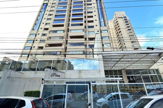 Fachada de apartamento à venda com 3 quartos, 128m² em Centro, Santo André