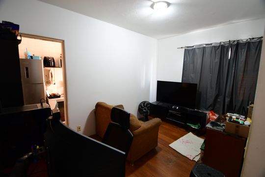 Sala de apartamento à venda com 1 quarto, 54m² em Vila Itapura, Campinas