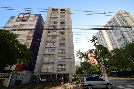 Fachada do Prédio de apartamento à venda com 1 quarto, 54m² em Vila Itapura, Campinas