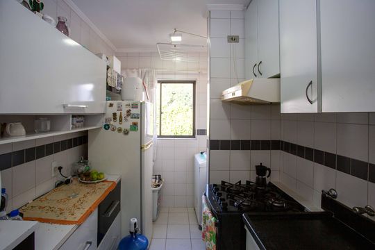 Cozinha de apartamento à venda com 2 quartos, 48m² em Centro, Diadema