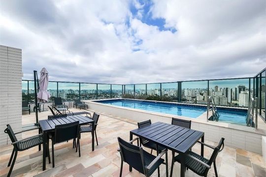 Área comum - Piscina de apartamento para alugar com 1 quarto, 37m² em Vila da Saúde, São Paulo