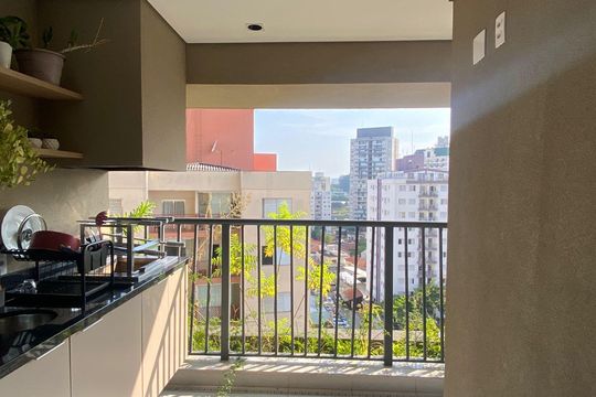 Sala - Varanda de apartamento para alugar com 2 quartos, 64m² em Centro, Osasco