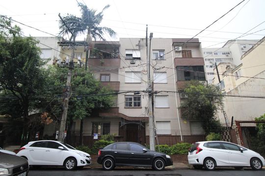 Fachada de apartamento à venda com 3 quartos, 93m² em Bom Fim, Porto Alegre