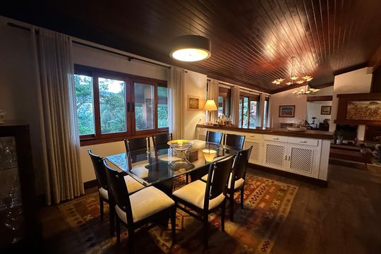 Sala de Jantar de casa de condomínio para alugar com 5 quartos, 400m² em Jardim Parnaiba, Barueri