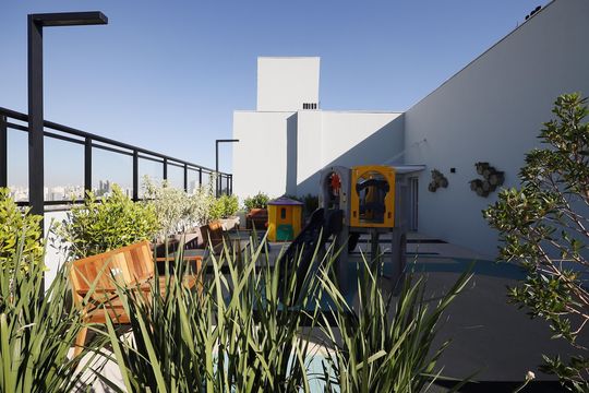 Área comum - Playground de apartamento para alugar com 1 quarto, 30m² em Vila Gustavo, São Paulo