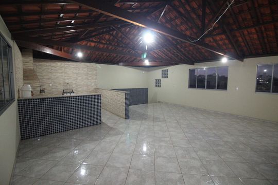 Terraço / Area Gourmet de casa à venda com 4 quartos, 335m² em Jardim Vera Cruz, Contagem